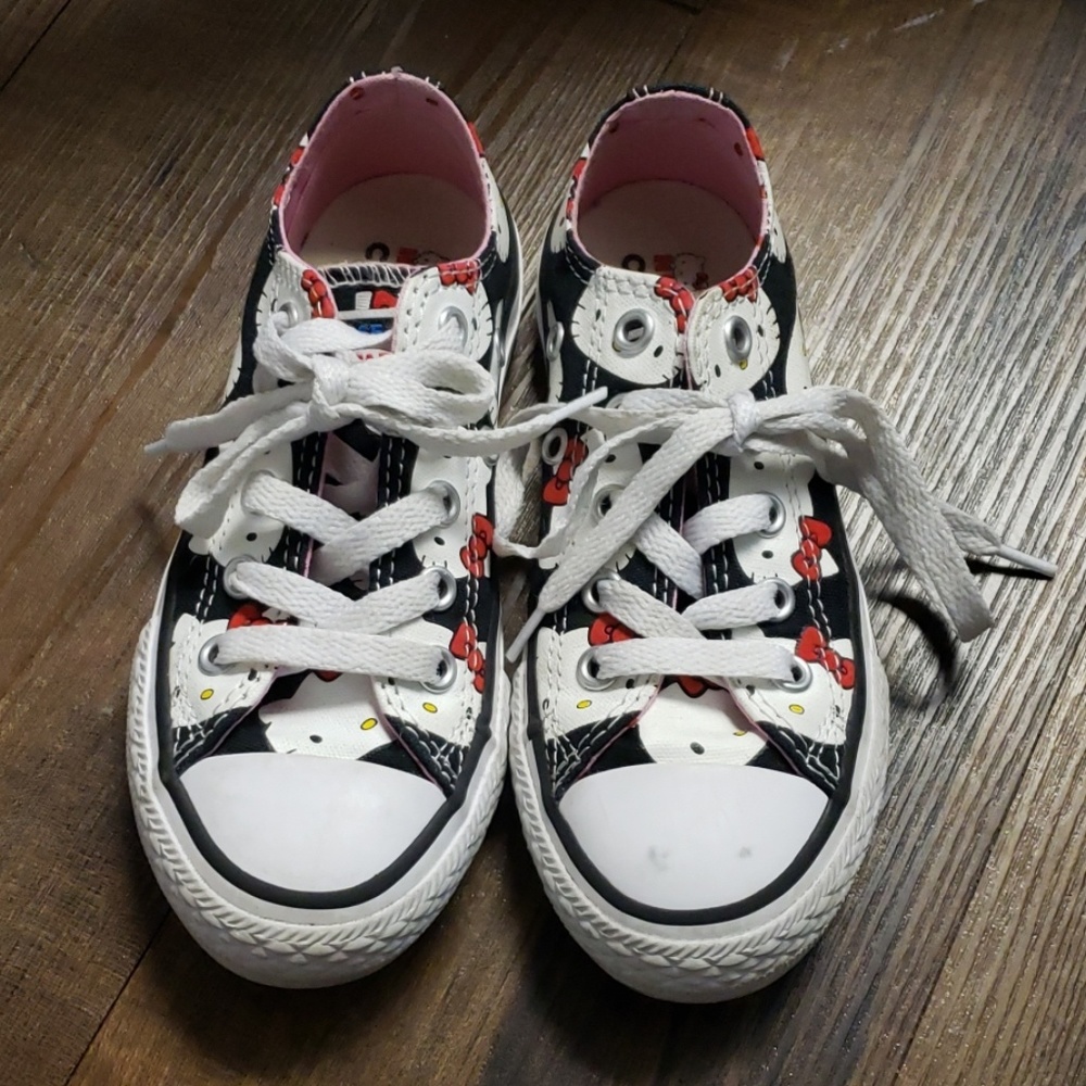 Hello Kitty Converse Toddler Shoes